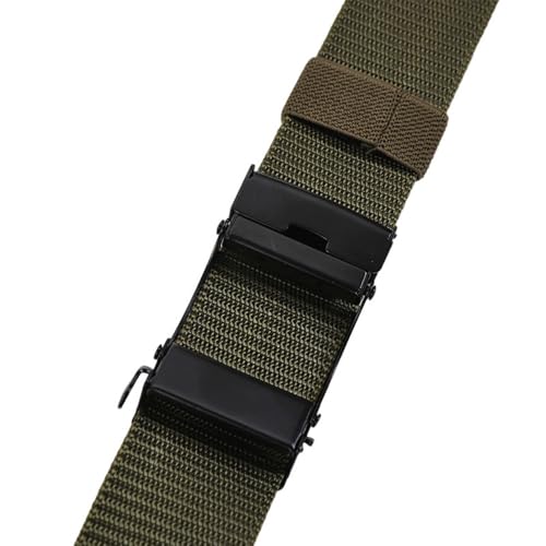 Durable Nylon Belts – Adjustable 120x3.8cm Canvas Belt with Pin Buckle and Auto Closure – Lightweight Everyday Wear4