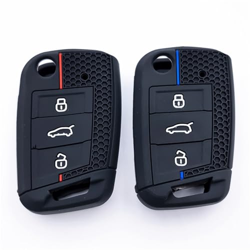 Housse en silicone pour clé Skoda finition précise pour télécommande - 3