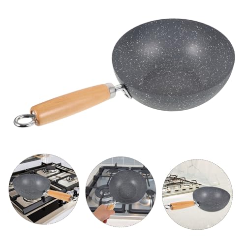 Wok de hierro con patrón marmolado COLLBATH pequeño miniatura 6