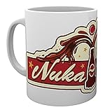 Fallout Kaffeebecher Bottle and Cappy weiß