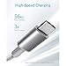 Anker Premium Nylon USB A to USB C Cable(2-Pack, 3ft), USB 2.0, Fast Charging USB C Cable for Samsung Galaxy S10 S10+ / Note 9, LG V30 and More(Silver)