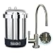 WaterChef® U9000 Premium Under-Sink Water Filtration System (Brushed Nickel Faucet)