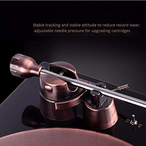Hi-FI Record Player Turntable with Moving Magnetic Supports 2 Speeds of 33/45 Independent Tone Arm Stable Tracking Deep… - Les Beatles, Paul McCartney, John Lennon, RIngo Starr, George Harrison Hi-FI Record Player Turntable with Moving Magnetic Supports 2 Speeds of 33/45 Independent Tone Arm Stable Tracking Deep… – Image 7