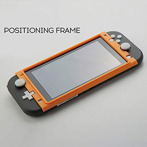 Ajcoflt GuliKit 2 Pcs Protetor de Tela de Vidro Dureza 9 H Compatível com Switch Lite Console Filme