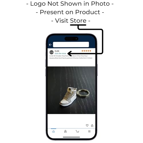 Image of CLA6 3D Sneaker Keychain | Miniature Shoe Keyring | Handcrafted And Hand-painted | Diverse Collection | Unisex