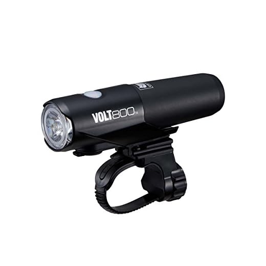 Cateye Volt 800 HL-EL471RC delantera para bicicleta luces y reflectores – negro