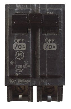 GE ENERGY INDUSTRIAL SOLUTIONS THQL2170 GE 70A Dp Circ Breaker