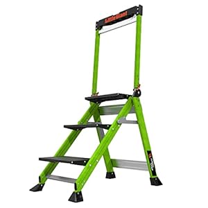 Little Giant Jumbo 11933 Hi-Viz Grüne Stehleiter