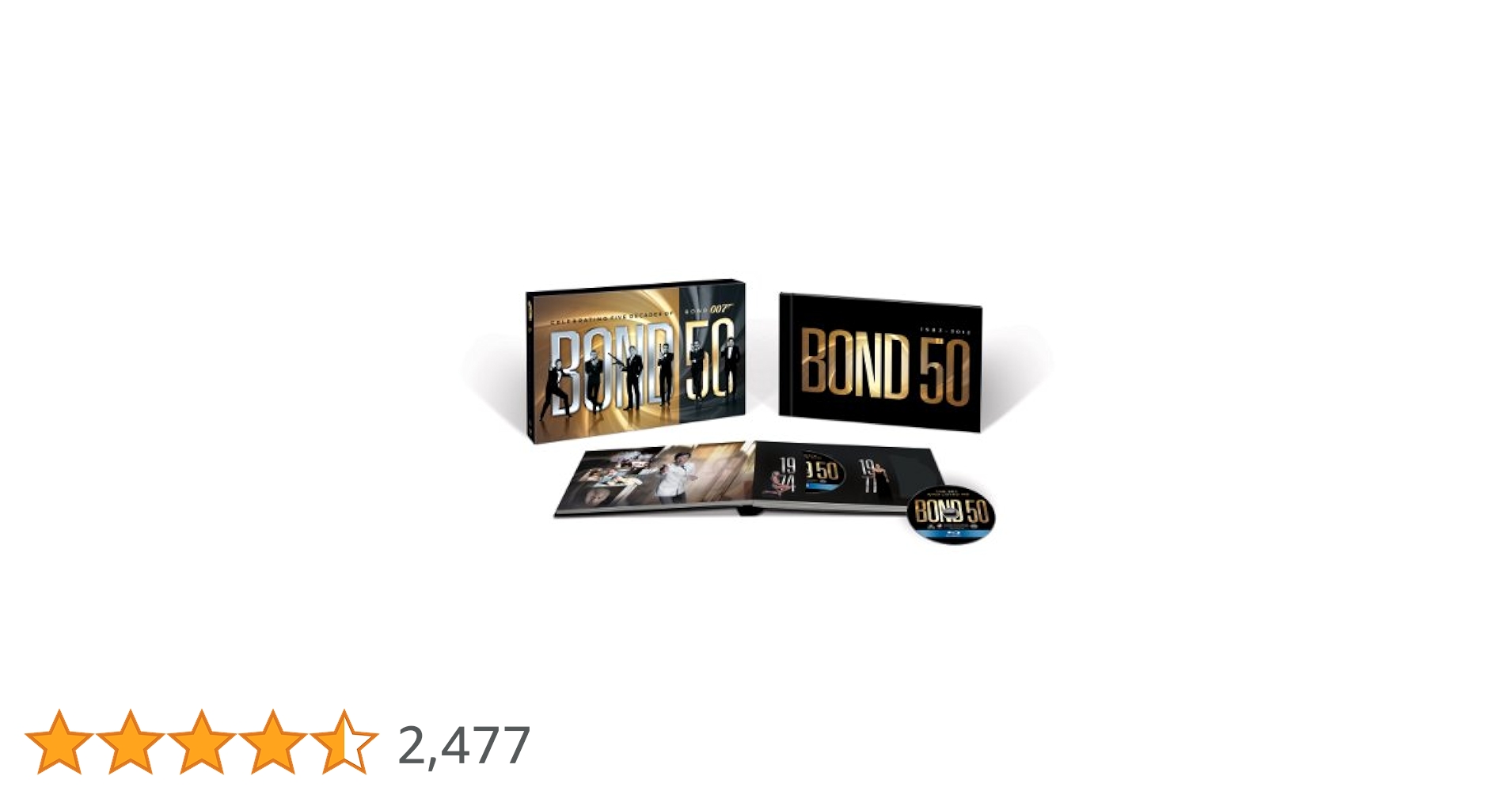 【翌日出荷‼️】BOND 50 007 ジェームズ・ボンド ブルーレイコレクション Amazon.co.jp: 007 ジェームズ・ボンド ブルーレイ