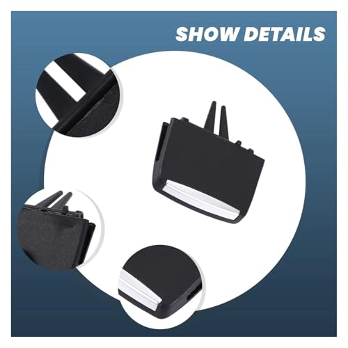 Clip de salida de aire acondicionado para salpicadero de BMW X5 E70 y X6 E71 2