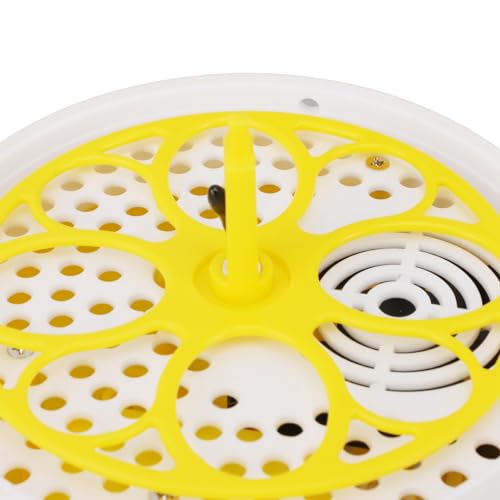 Denash 4 Eggs Chicken Egg Incubator, 360° View Poultry Incubator,Automatic Temperature Humidity Control Hatching Eggs for Hatching Chicken, Duck, Goose, Parrot, and Quail Eggs (Auto Turning)