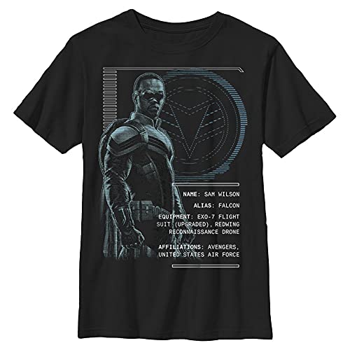 T-shirt Falcon and The Winter Soldier Wings garçon vêtement Marvel uni