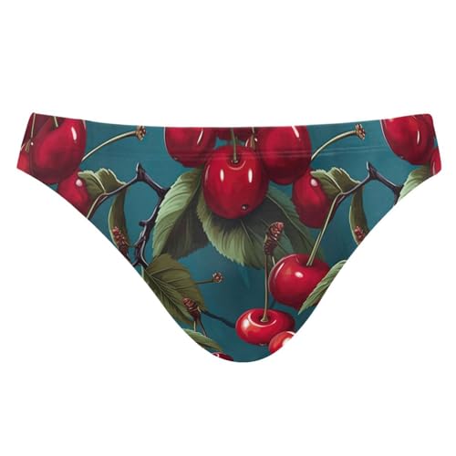 Mens Cherry Fruit Bikini Swimsuit Swimwear Swim Briefs for Men 21343098