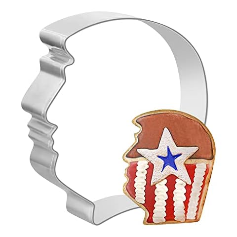 Metal Cookie Cutters 304 (18/8) Stainless Steel for Donald Trump for Home Kitchen Dining Decor, DIY Glue Tools Shape for Art Epoxy Resin Jewelry Cover