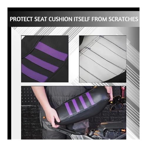 Funda asiento moto transpirable de PVC para Surron Light Bee 7