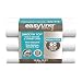 Duck Smooth Top Easy Liner Shelf Liner 12" Wide Kitchen Pack, 6-Rolls, 10' Length, White