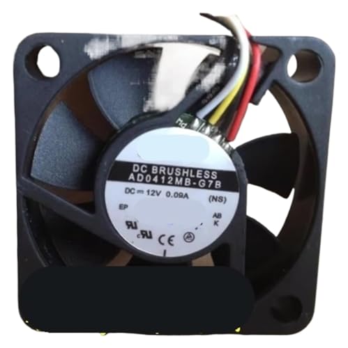 SJJBVPYX AD0412MB-G7B 12V 0.09A Ventilador de 4 Hilos