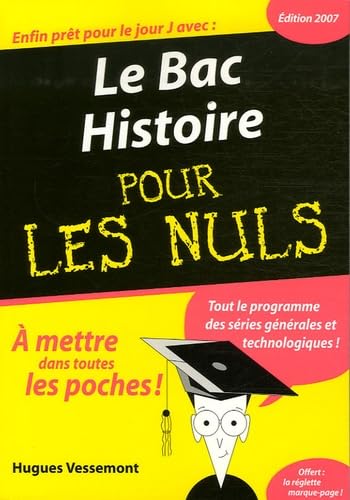 Le Bac Histoire Pour les Nuls [French] 2754003371 Book Cover
