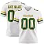 White - Kelly Green & Gold