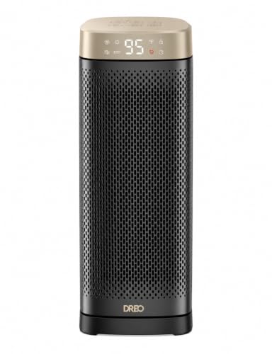 DREO 16 Inch Electric Heater, Energy Efficient Space Heaters for...