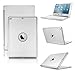 iPad 9.7 inch 2018/2017,iPad Air Keyboard Case, KVAGO Hard Shell Case with 7 Colors Back-lit Wireless Bluetooth Keyboard Cover for iPad 6th Gen,5th Gen,Air -Silver