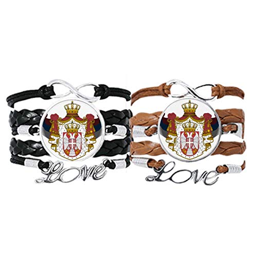 Pulsera de cuero de Serbia para lucir en tus viajes y paseos urbanos diarios
