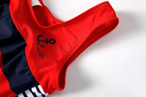 Image of Toddler Kids One-Piece Float Swimsuit with Adjustable Buoyancy UPF 50+ Sun Protection for Beach Pool Boys Girls