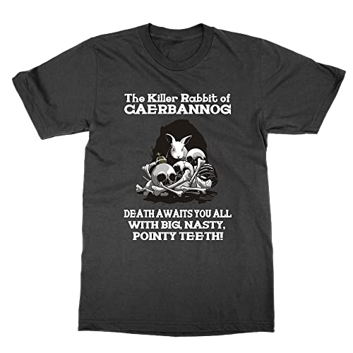 T-shirt The Killer Rabbit of Caerbannog vêtement humour geek coton manches courtes