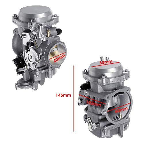 Carburateur de Moto 40 mm compatible avec Touring et Softail 27421-99C