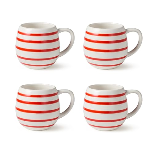 Set de 4 Mugs de Loza Dockside Red 20 oz miniatura 1