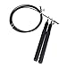 Jump Rope Equipment Adjustable Fitness Workout Training Jump Rope Universal Exercise-Black