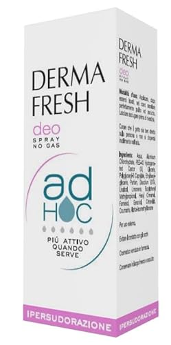 Dermafresh Ad Hoc - Deodorante Spray Ipersudorazione, 100Ml