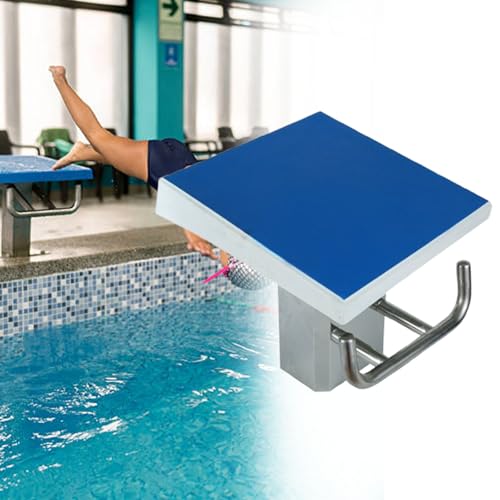 Plongeoir Professionnel en Acier Inoxydable - Une Plateforme de Plongeon adaptée à l'entraînement, Facile à Monter, idéale pour Les athlètes et Les Amateurs de Fitness, et également Parfaite