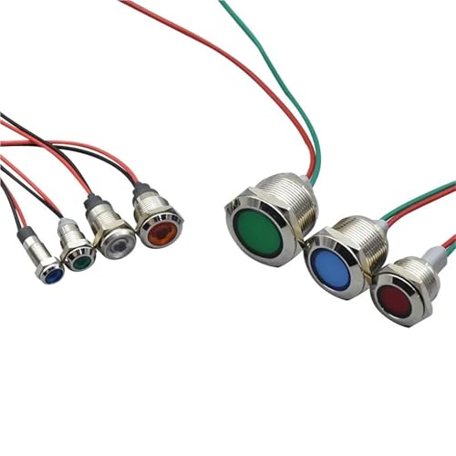 Evite fallos con el cable de advertencia LED verde metálico e impermeable 3