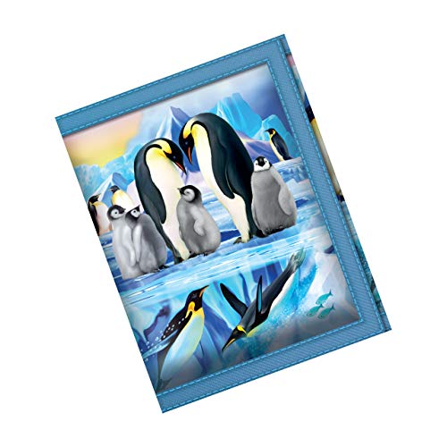 Wallets - Penguin Plunge from Deluxebase. Lenticular 3D Ocean Wallet. Cash, coin and card holder with artwork licensed from renowned artist Michael Searle