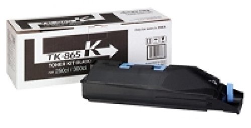 Toner TK865K Kyocera Taskalfa 250ci noir de haute capacité