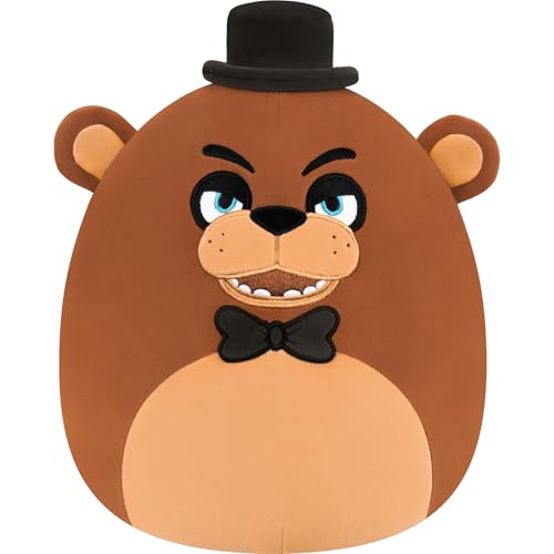 Squishmallows Original Five Nights at Freddy’s 10in Classic Freddy - Ultrasoft Official Jazwares Plush