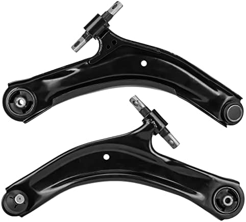 Front Lower Control Arms w/Ball Joints Suspension Kit for 2008-2013 Nissan Rogue 2.5L, 2014-2015 Nissan Rogue Select 2.5L (2pc)
