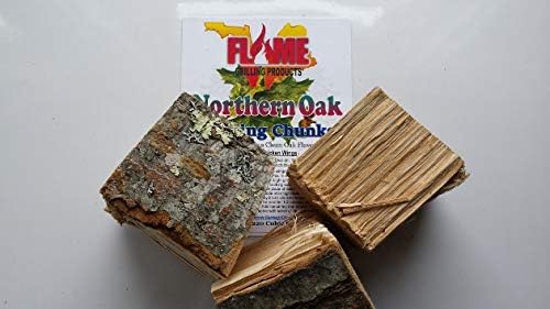 Bulk Maine Northern Oak Grilling Chunks - 12x8x8 Box, Approx 15lbs