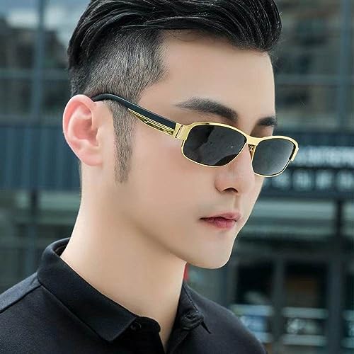 Vintage Sunglasses Man Retro Sun Glasses Male Mirror Eyewear UV4004