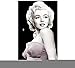Puzzles 1000 pièces pour Adultes EnfantsStar De Cinéma Et Image Sexuelle Marilyn Monroe 1 dagogique jeu Jouets Puzzle bois 1000 Piece 29.5x19.6inch(75x50cm) Sans Cadre
