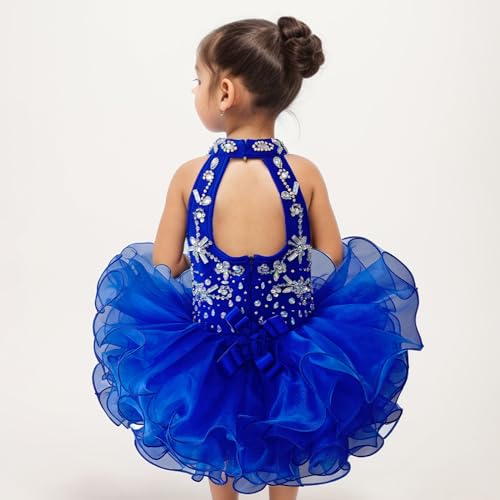 Handmade Beaded Dress Cupcake Pageant Dress Princess Dress Infant Toddler Party Dress Baby Birthday Dress Ball Gown4