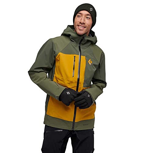 Black Diamond Equipment - メンズ Recon Stretch Pro Shell (as1、alpha、x_l、レギュラー、レギュラー、タンドラ - アンバー)