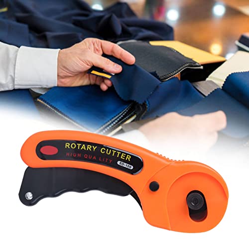 Cutter, High Speed Steel Blade 45mm Replacement Blade for Quilters Sewing Patchwork, Leather, Plastic, Cloth Cutting with Minimal Dulling