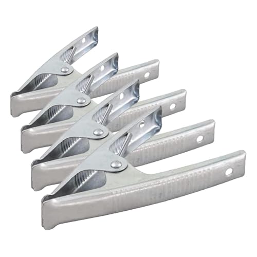 Image of Rolson 60346 150 mm Steel Spring Clamp (Pack of 4)