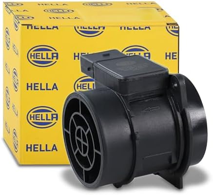 HELLA 8ET 009 142-331 Luftmassenmesser - 5-polig - geschraubt | Kompatibel mit: MERCEDES-BENZ C-CLASS, C-CLASS Coupe, C-CLASS T-Model, C-CLASS T-Model, CLK, CLK Cabriolet, E-CLASS