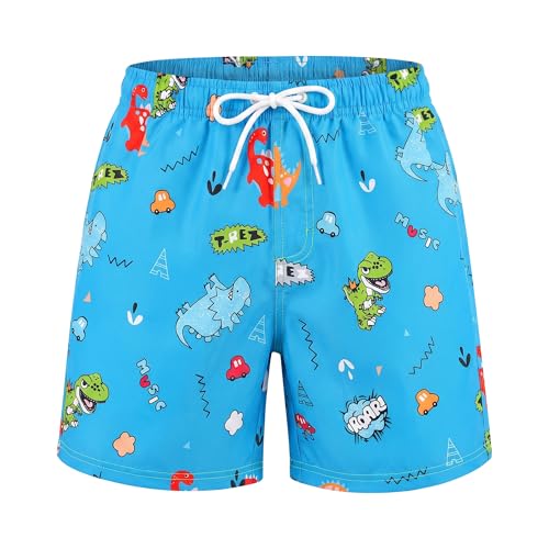 Image of Boys Swim Trunks Toddler Swim Shorts Boys Bathing Suit Kids Swimsuit-Quick Dry,for 3-12 Years