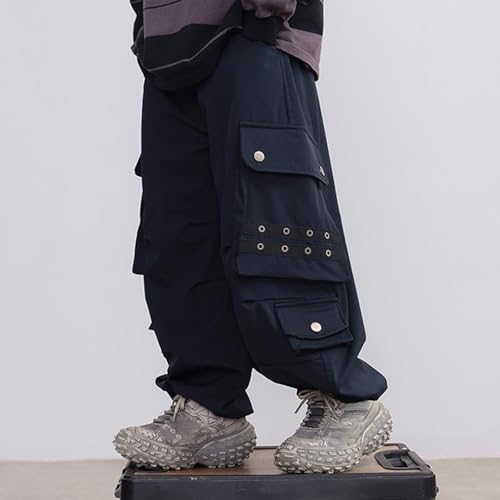 Pantalon cargo garçon coupe ample en coton respirant pour loisirs - 7