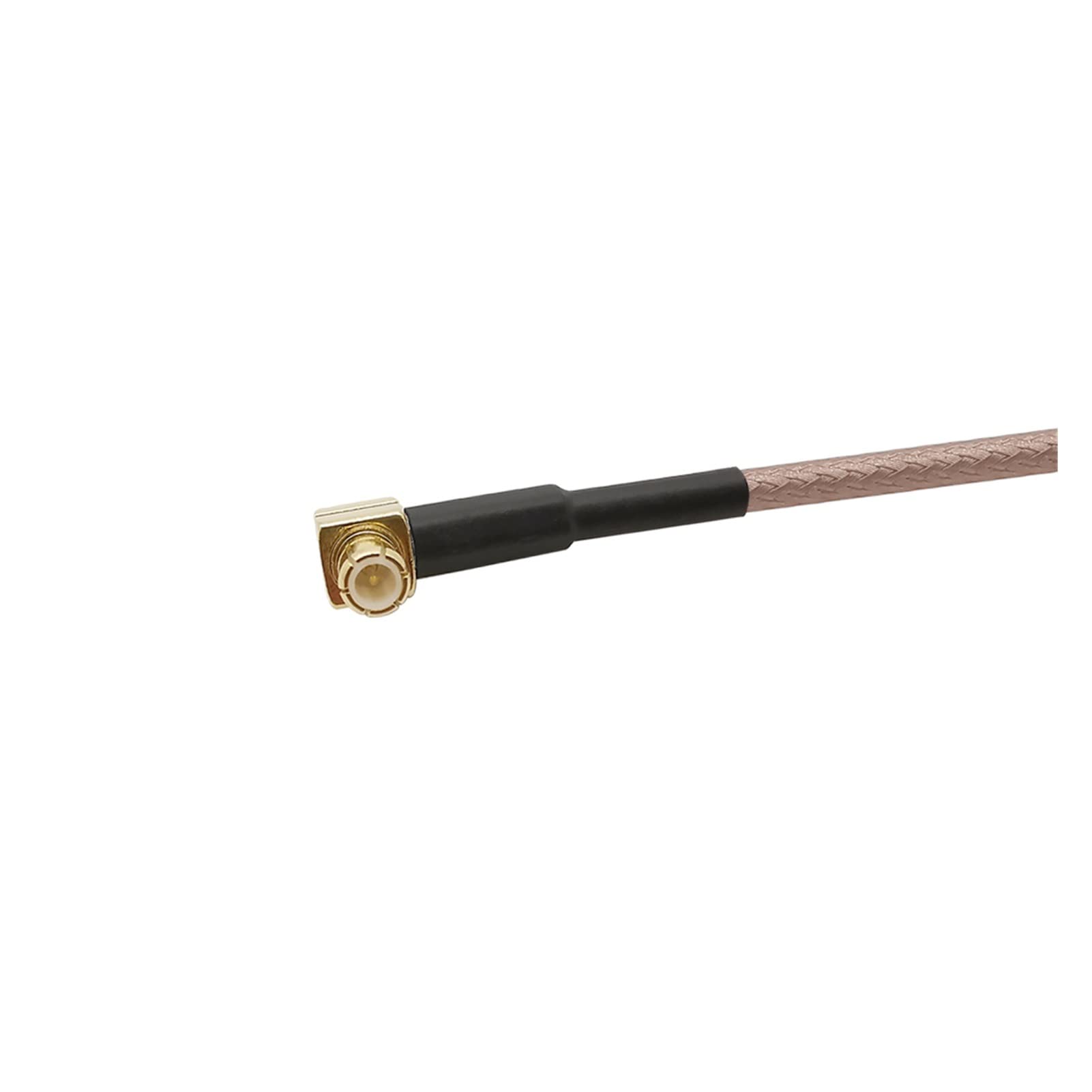 Demasiado SMA Enchufe Masculino ángulo Recto a Mcx Enchufe Masculino 90 Grados RF Coaxial Rg316 Conector de Antena del ensamblaje del Cable de la coleta (Color : 2 Meters)