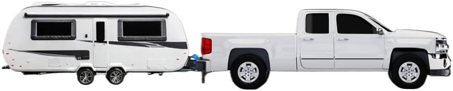 Class III Trailer Hitch Rear Towing Compatible with Silverado Sierra 1999 2000 2001 2002 2003 2004 2005 2006 2007 2008 2009 2010 2011 2012 2013